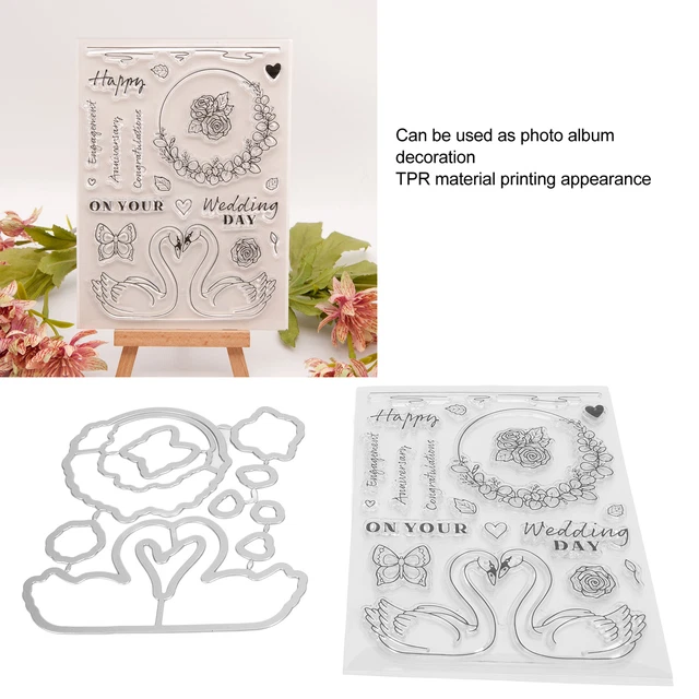 Klare Stempel Transparent Silikon Klar Stempel Silikon Stempel Karten für Karte