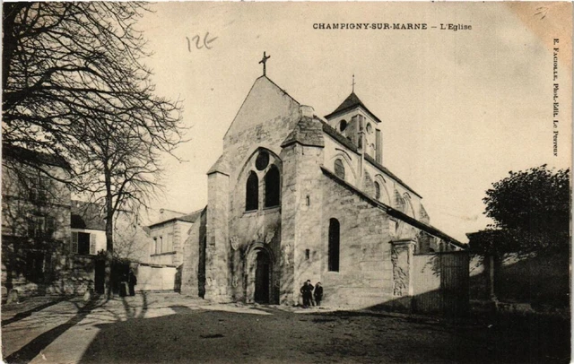 CPA AK CHAMPIGNY-sur-MARNE Church (600202)