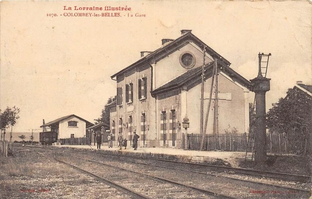 Cpa 54 Colombey Les Belles La Gare