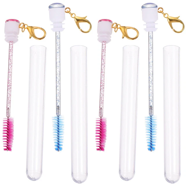 4pcs Femmes Brosse de cils pour le mascara Brosse de maquillage des coiffures