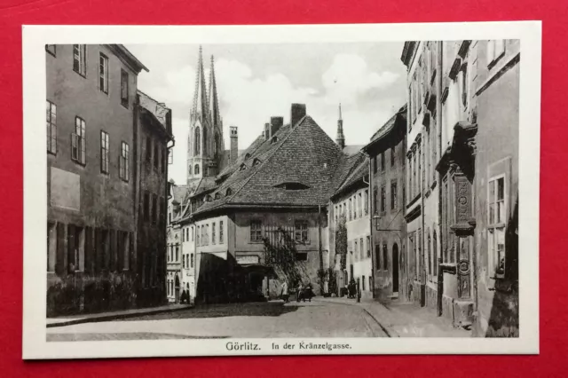 AK GÖRLITZ um 1930 Blick in die Kränzelgasse    ( 12422