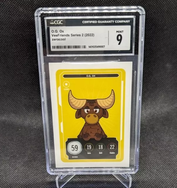 O G Ox CGC 9 Veefriends Compete And Collect Series 2 Gary V