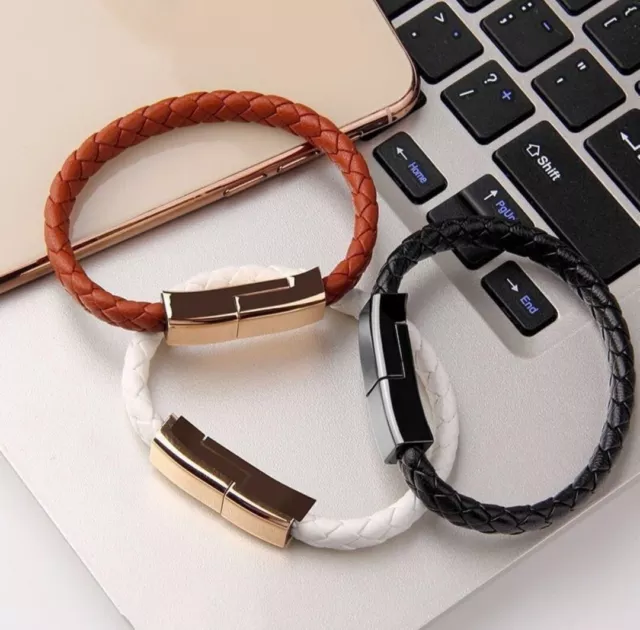 10 Pcs Usb Portable Bracelet Date Line Quick Charger Cable Just For Apple  Phone 7 For Iphone 8 For Iphone Xs Plus - Mobile Phone Chargers - AliExpress