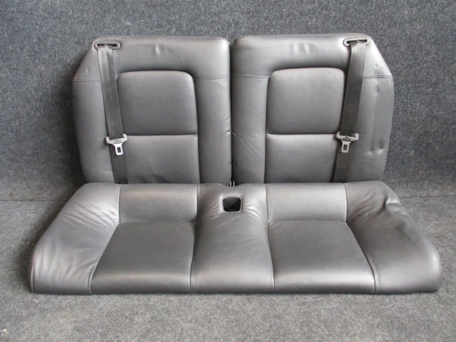 LEDER RÜCKSITZBANK AUDI TT 8N Coupe Rückbank Sitz Ausstattung schwarz ...