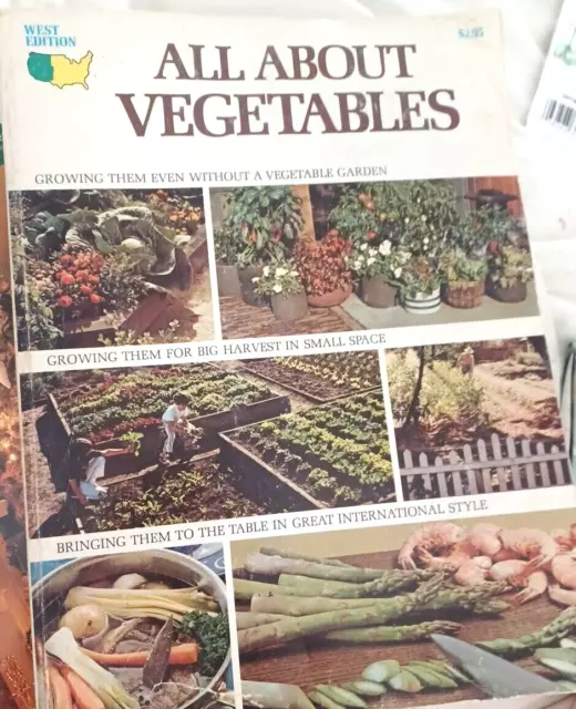 De colección Gardening All About Vegetables de Walter L. Doty West Edición 1973 Ortho