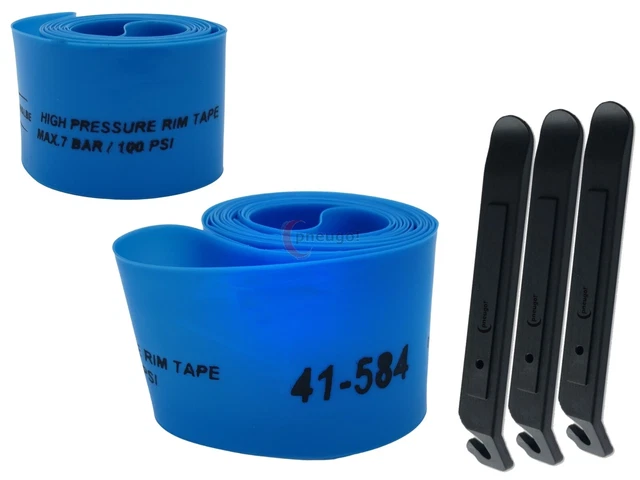 2x Schwalbe Felgenband Super HP 27.5 Zoll 41-584 (B:41mm D:584mm) +3 Reifenheber