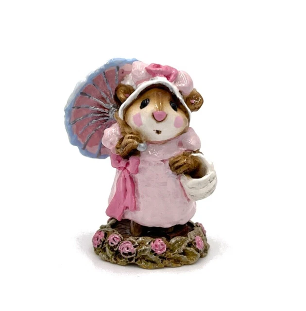 Wee Forest Folk WFF M-170 Polly's Parasol - Retired in 1993