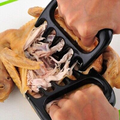 Heroneo® BBQ carne artigli triturazione Lift Tongs Pull Handler handling Fork Toss New Pork 
