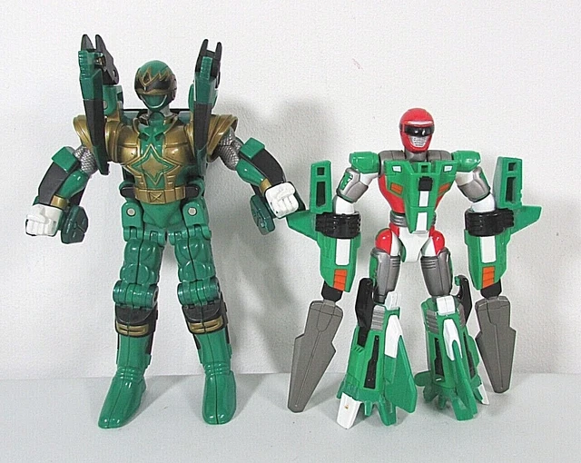 POWER RANGER TRANSFORMER Mach Morphin Bundle Ninja Storm Operation ...