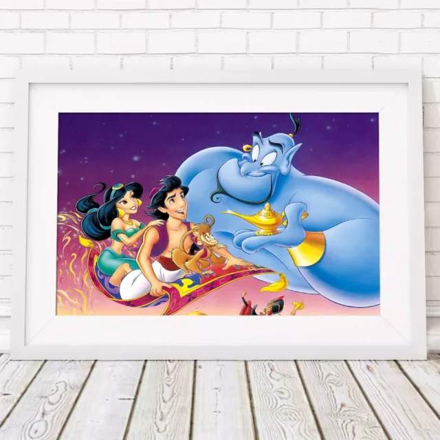 ALADDIN - Disney Poster Picture Print Sizes A5 to A0 **FREE DELIVERY**