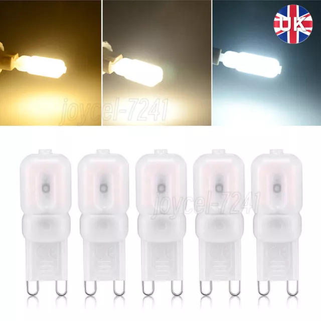 LED G9 8W 5W 2835 SMD Dimmable Capsule Bulb Replace Halogen Light Bulb Lamp UK