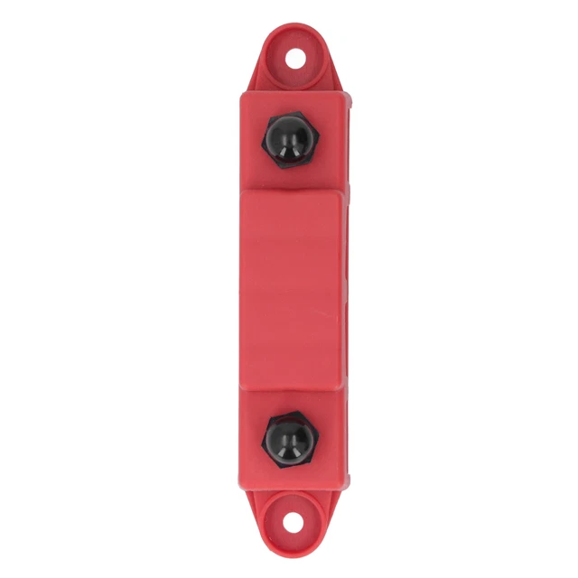 4 Position Bus Bar M10 Studs Power Distribution Block For RV Yacht 48VDC 250A