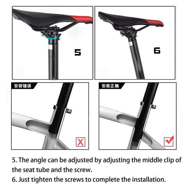 Tige De Selle Vélo 22,2 X 300 Mm – Alliage Aluminium 6069, Légère Et Imperméable, Avec échelle, Pour Draisienne Enfant