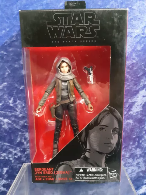 Hasbro 6 inch Star Wars Black Series 22 Sergeant Jyn Erso MIB 2016