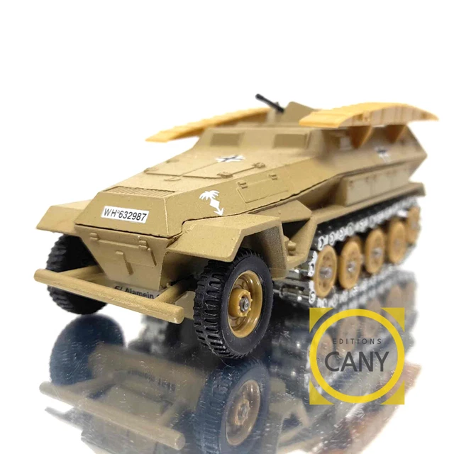 Le semi chenillé Hanomag SdKfz 251 gris en miniature de Solido au 1/50e