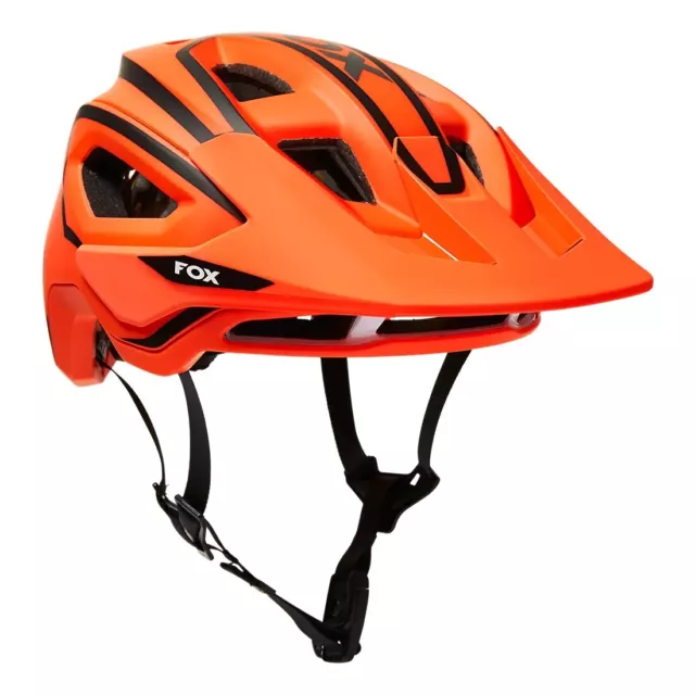 Speedframe Pro Dvide MTB Helmet MIPS Fluorescent Orange FOX Racing Dirt all moun