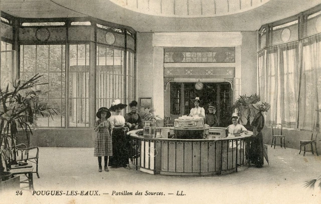 *29088 cpa 58 Pougues les Eaux - Pavillon des sources