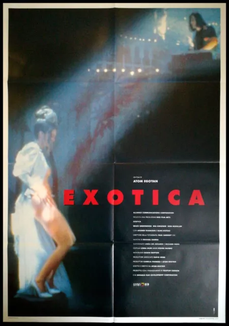 EXOTICA Manifesto 2F Poster Originale Cinema KHANJIAN KOTEAS EGOYAN