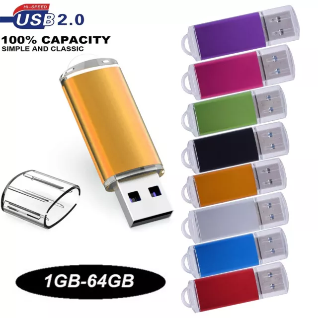 64GB 32GB 16GB USB-Stick USB 2.0-Flash-Laufwerk Speicherstick U-Laufwerk