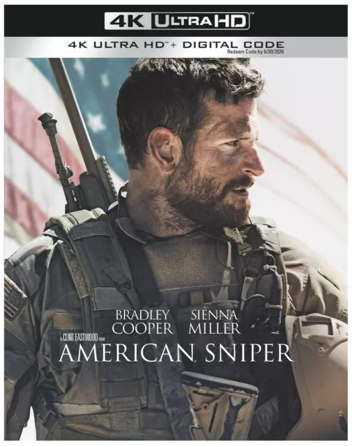 American Sniper 4K UHD Blu-ray  NEW