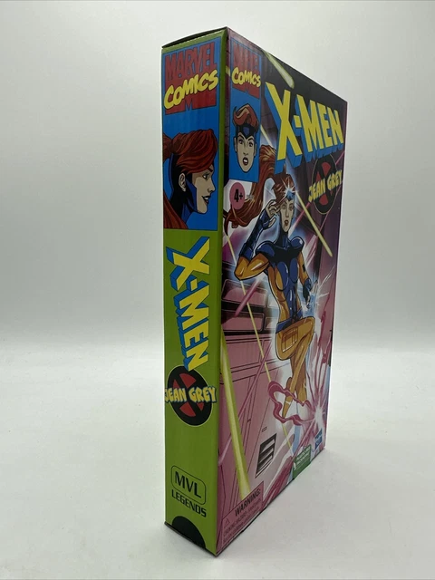 X-MEN MARVEL LEGENDS 90s Animated VHS Jean Grey 6-Inch Action Figure ...