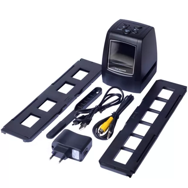Scanner de film léger pour film 35/135 mm clair aperçu et lecture LCD