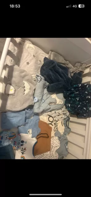 bundle boys clothes 3-6 and 6-9 months 