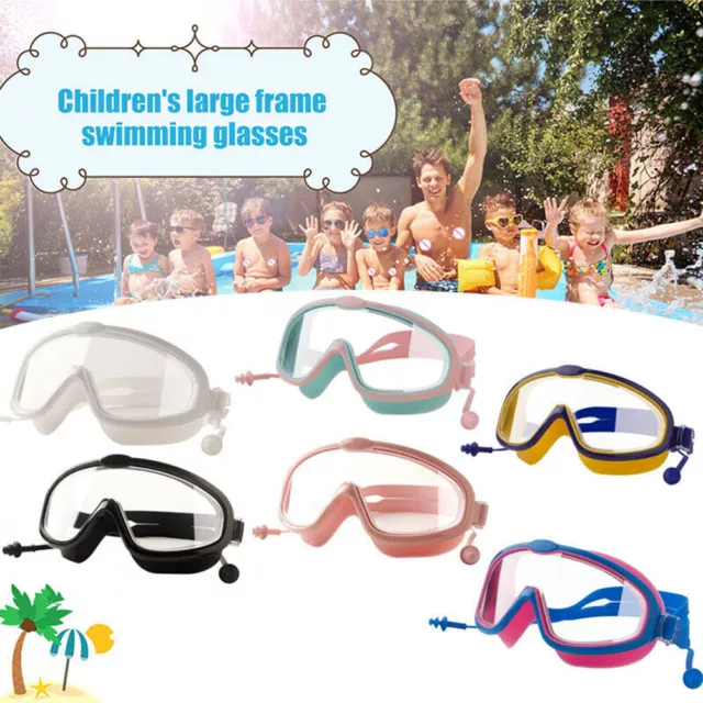 Kids Anti-Fog Swimming Goggles Pool Swim Glasses For Children Boys Girls Swim