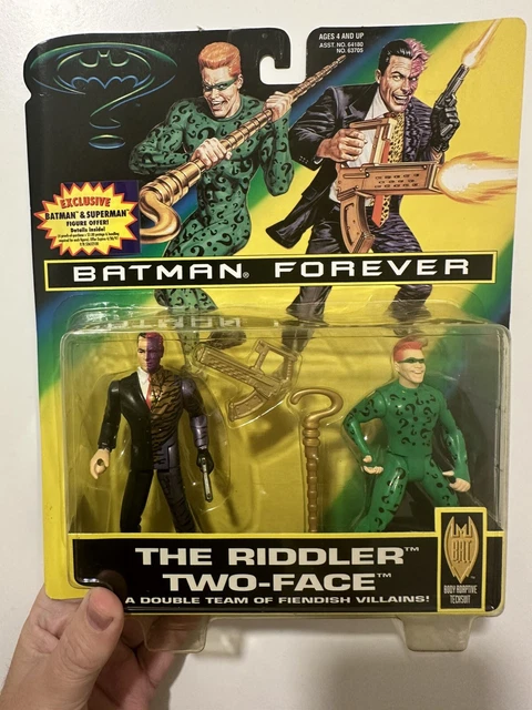 KENNER BATMAN FOREVER Two face and The Riddler Double Pack of 2 £135.91 ...