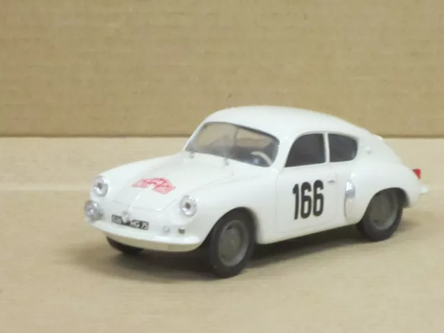 Renault 4 Alpine Nr.166 Rallye Monte Carlo in weiß ohne Box Verem 1:43