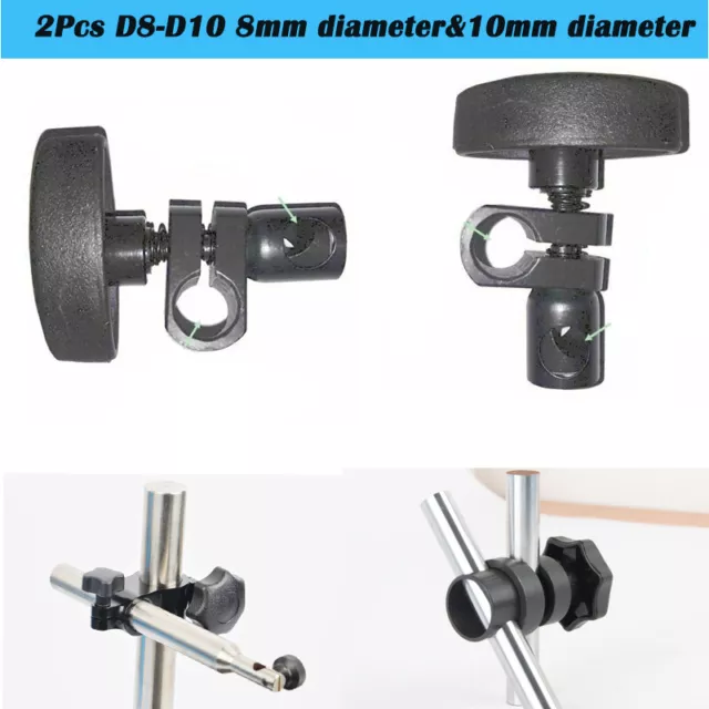 Sleeve Swivel Clamp Magnetic Stands Holder Bar Lever Clip Magnetic Stand 2Pcs