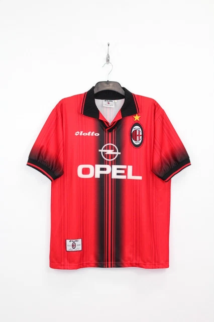 Maillot AC Milan 1997/98 Extérieur Lotto Taille L - Édition Spéciale Rare - Occasion