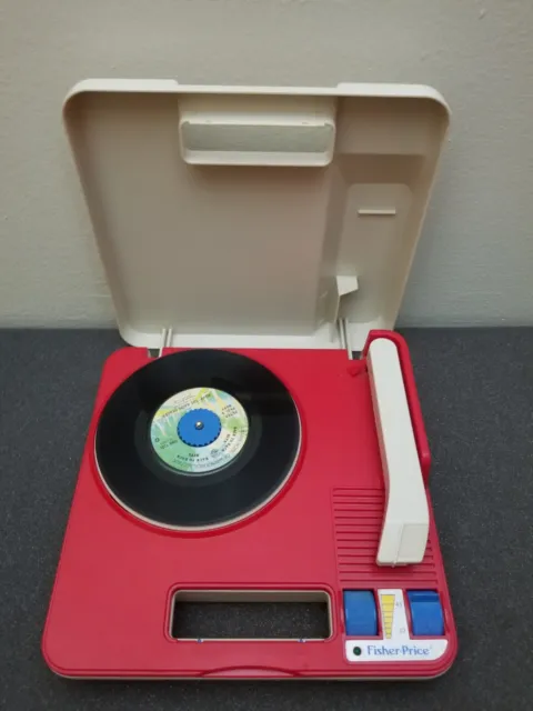 Vintage Fisher Price Record Player 1989 Model 3814