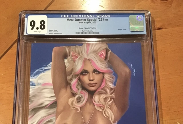 Merc CGC 9.8 Shikarii Summer Special 2022 Swimsuit  “What Top” Miss Meow Oh Wow