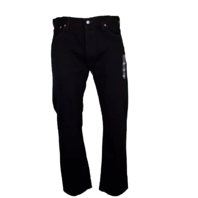 Levis Mens 501 Original Fit Denim Jeans Straight Leg Button Fly 100% Cotton