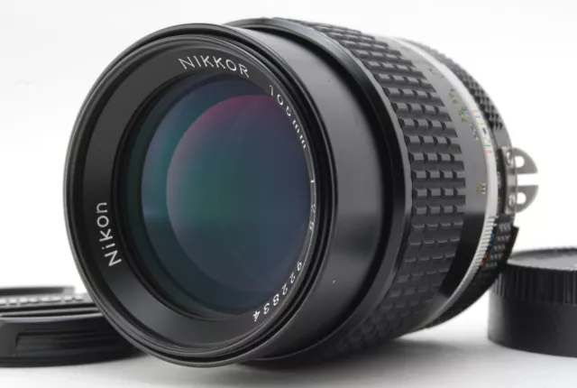 【Excellent+++++】Nikon AiS Nikkor 105mm f/2.5 Ai-S MF Lens from Japan-#2358H