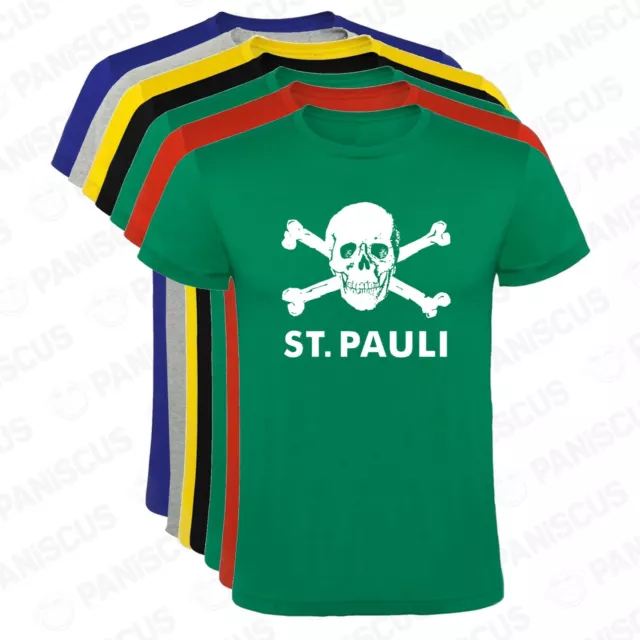 Camiseta hombre ST Pauli tallas y colores