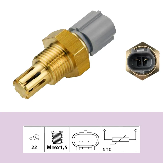 COOLANT TEMPERATURE SENSOR for Toyota Landcruiser Prado KZJ120 3.0 ...