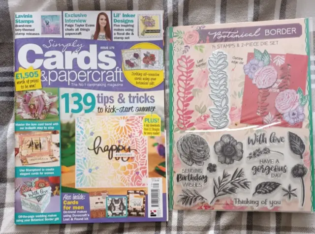 Simply Cards & Papercraft Magazine Issue 179 brand new free gift inside