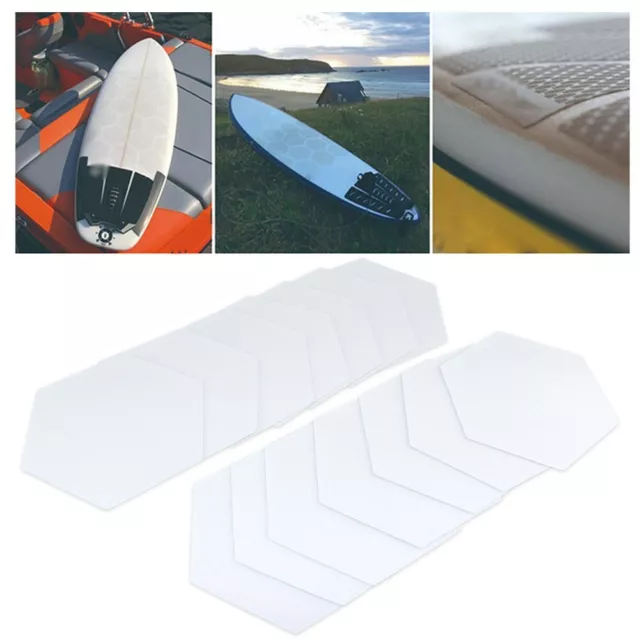 22 pz adesivi trazione antiscivolo per surf board impugnatura pad