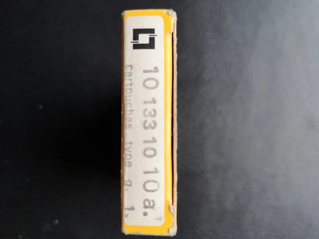 Lot Boite De 10 Cartouches Fusible Legrand 10A 130 10 Type G .1   38X10.3