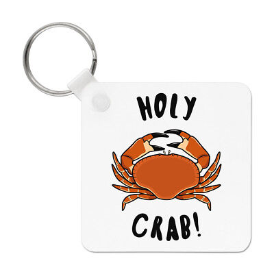 Santo Crab Portachiavi Chiave Catena - Divertente Crap Scherzo