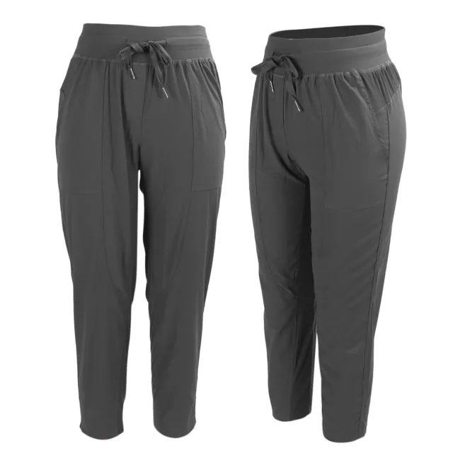 Women Fitness Joggers Washable Soft Breathable Drawstring Sweatpants For Run GHB