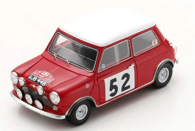 Spark S1194 1/43 BMC Cooper S NO.72 Rally Monte Carlo 1965