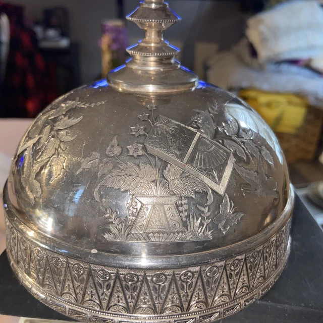 Wilcox SILVER PLATE 3228 LID ONLY
