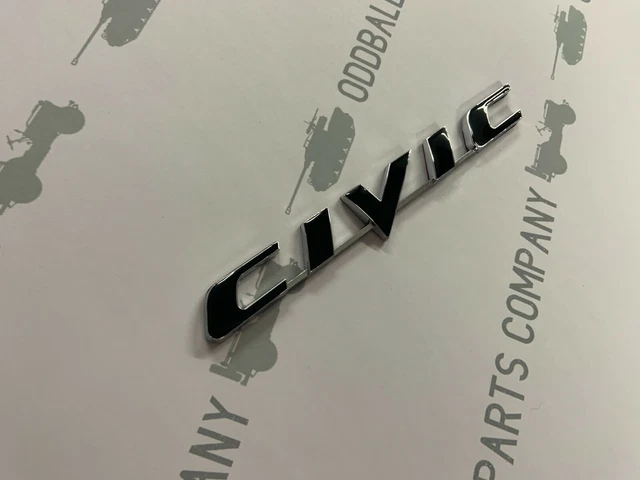 thumbnail image 2 of Honda Steering Wheel Emblem Car 3D Rear Tail Letter Emblem Replacement For Accord,Car Badge Deca Accesorios Para Honda Civic 2007 2 of 14