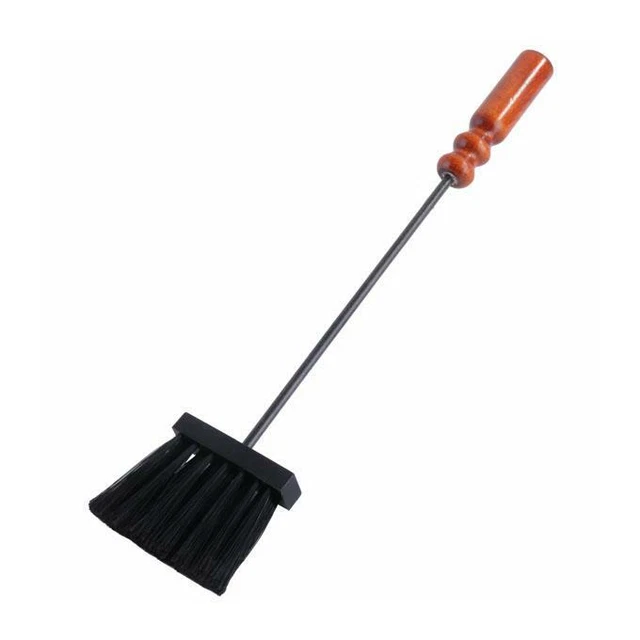 Scopino Camini Pvc Impugnatura Legno