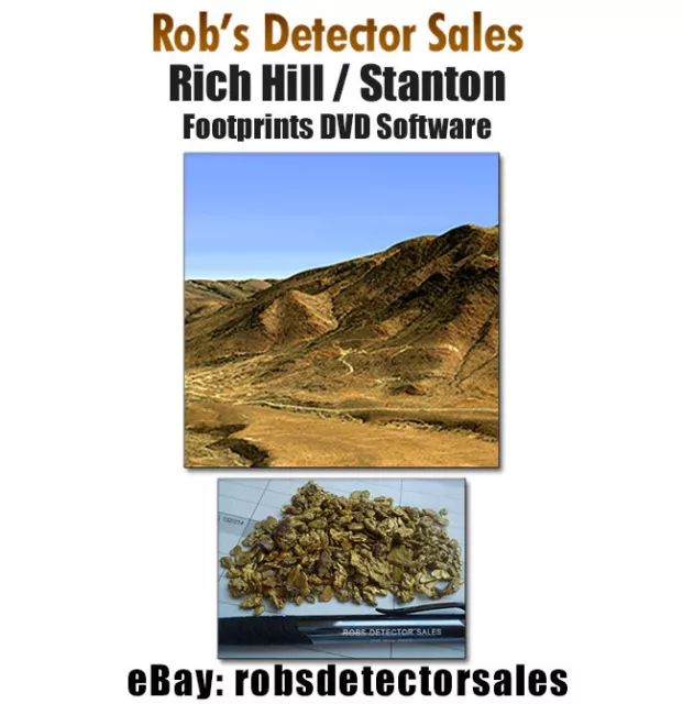 Footprint Research DVD on Rich Hill/Stanton District, AZ - Gold Mining Claims