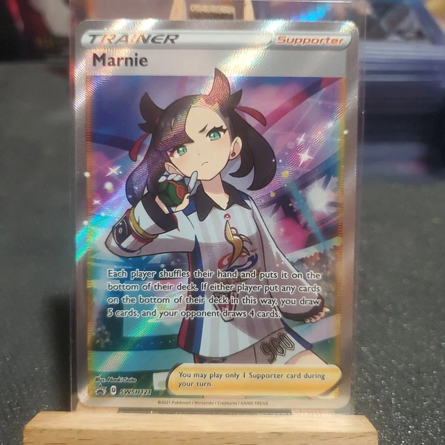 MARNIE SWSH121 POKEMON TCG Sword & Shield Promo Full Art Supporter