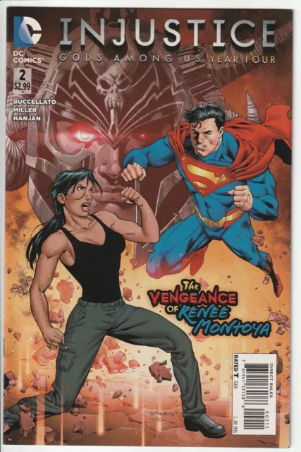 DC 2015 INJUSTICE YEAR FOUR #2 NM Gods Among Us JLA Superman Batman